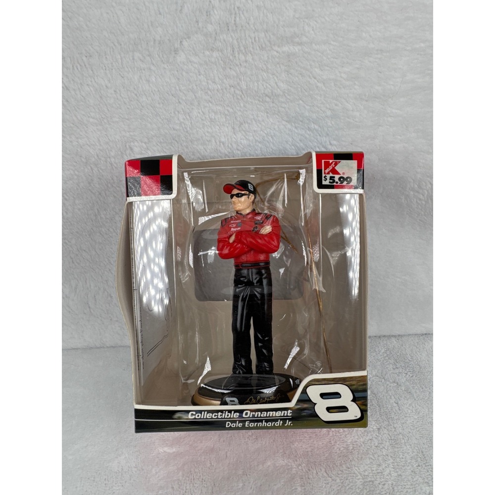 2003 NASCAR Dale Earnhardt Jr #8 Winner's Circle Ornament Unisex OS Red Good